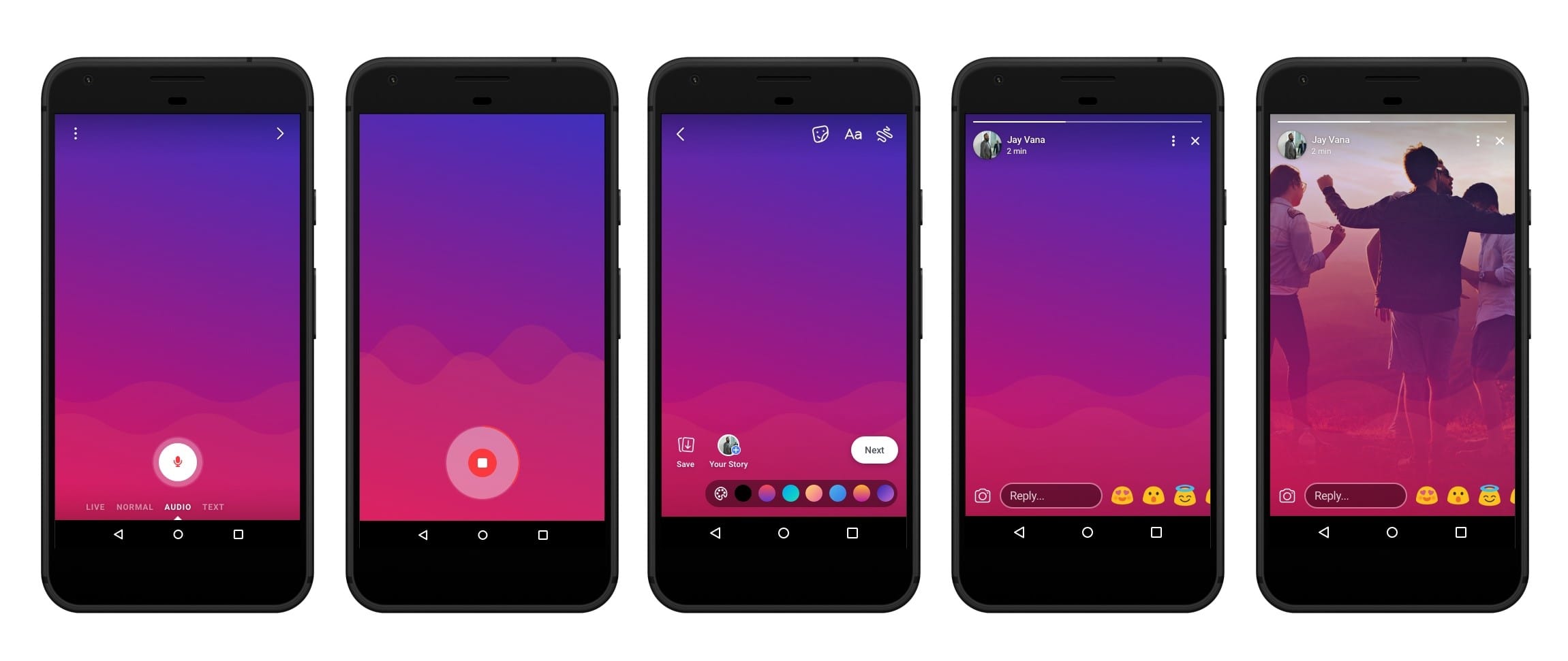 Le contenu audio envahi les réseaux sociaux